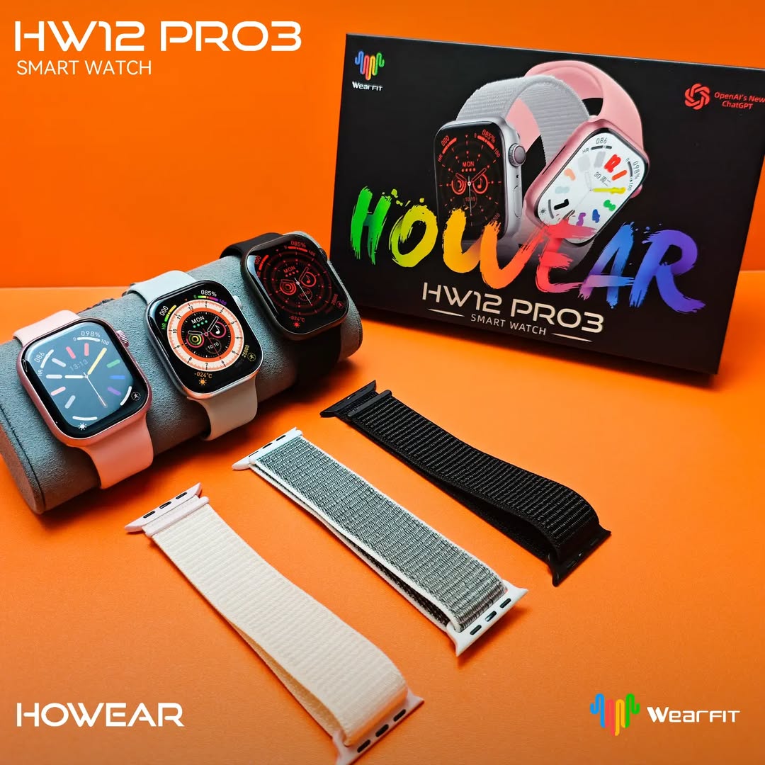 HW12 Pro 3 Smart Watch